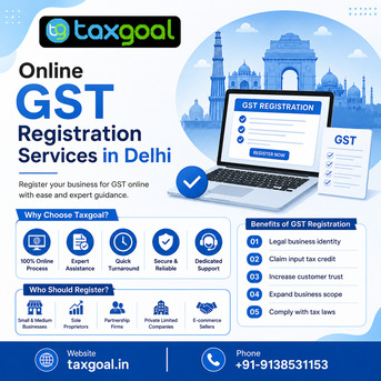 New Delhi, Business, ITR Filing For Company & LLP In Delhi &ndash; Accurate & Timely Filing By Taxgoal Experts | Get