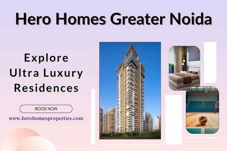 Greater Noida, Real Estate For Sale, INR 20000000,  2 BR,  1234 Sq. Feet,  Buy Your Dream Home At Hero Homes Greater Noida Today