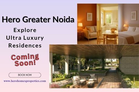 Greater Noida, Real Estate For Sale, INR 20000000,  2 BR,  1234 Sq. Feet,  Buy Your Dream Home At Hero Homes Greater Noida Today
