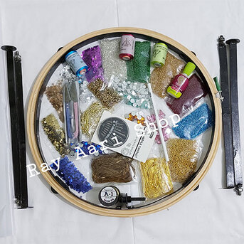 Madurai, Jewelry, INR 10,  Aari Work Materials | Ray Aari Shop