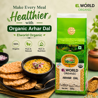Noida, Legal, Make Every Meal Healthier With Organic Arhar Dal-Elworld Organic