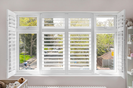 London, Interior Design, No Drill Shutters UK | Easy Fit Window Shutters Online