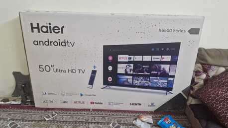Riyadh, Electronics, SAR 200,  Want To Sale Hair Android TV 50&rdquo; Ultra HD TV K6600 Series Voice Remote Bluetooth