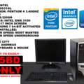 BHD 15,  Intel Pentium 4 3.40GHz 2GB/320GB 17inch Monitor Mouse & Keyboard