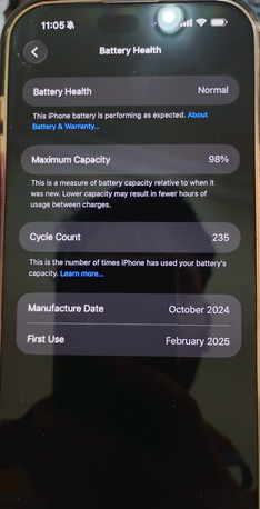 Khobar, Mobile Phones, SAR 3550,  Iphone 16 Pro Max 256 Gb