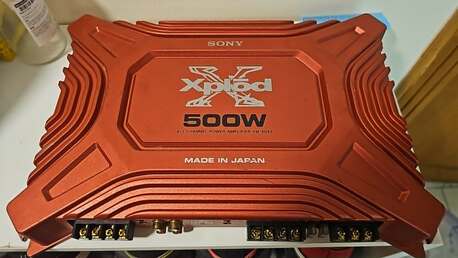 Juffair, Electronics, BHD 50,  Sony Xplōd 500W 4/3 Channel Power Amplifier (XM-504Z)