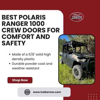 Berlin, Automotive, Best Polaris Ranger 1000 Crew Doors For Comfort And Safety