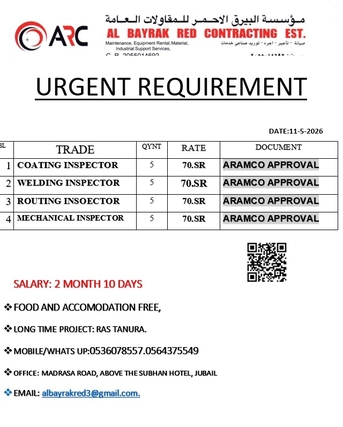 Riyadh, Jobs, I NEED TO ARAMCO APPROVAL PEOPLE