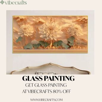 Noida, Household Items, INR 2699,  Premium Glass Painting Designs For Elegant Interiors