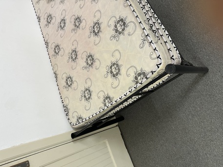 Jeddah, Household Items, SAR 125,  Single Bed Metal Good Quality With Mattress And Comforter And Pillow SAR 125