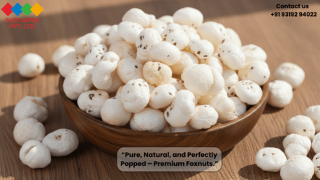 Mumbai, General, Top Makhana Exporter In India &ndash; Premium Quality By Glee Impex
