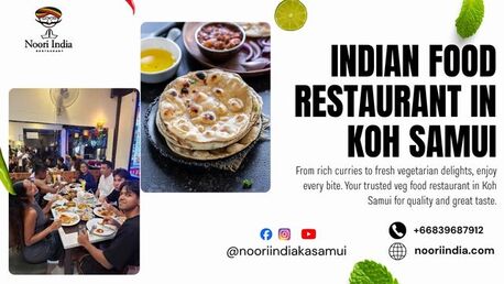 Bangkok, Food & Drink, Best Vegan Food In Koh Samui | Authentic Indian Vegan Restaurant Experience