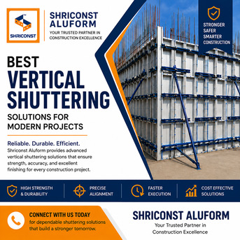 Pune, Construction, Top Quality Vertical Shuttering Work Experts | Shriconst Aluform