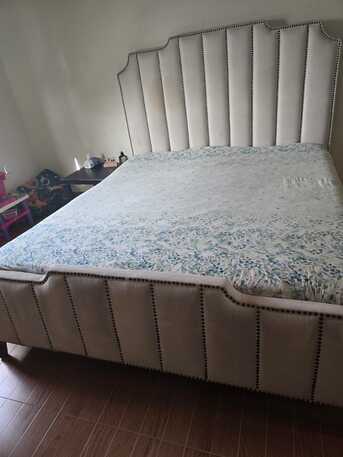 Riyadh, Furniture, SAR 600,  Queen Size Bed With Mattress