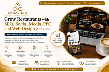 Indore, Marketing, Best Digital Marketing Services For Restaurants And Hotels Business