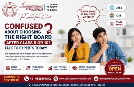 Ghaziabad, Education, Confused About Choosing The Right Board After Class 8 Or 10? Talk To Experts Today!