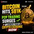 Bitcoin Hits $81K & P2P Trading Surges - Launch Your Crypto Exchange Now