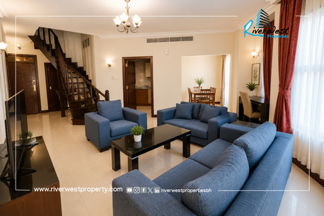Juffair, Apartments, Flats, Houses & Villas, BHD 350/month,  Furnished,  2 BR,  Family Friendly 2 Bedroom Duplex | 70% Agent Commission