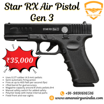 New Delhi, Sporting Goods, INR 29000,  Buy Powerful Star RX Gen 3 At ₹29,000  &ndash; Trusted Aman Air Gun