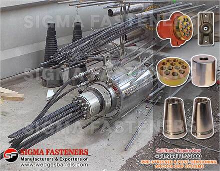 Punjab, Business, Post Tensioning Wedges And Barrels, Pre Stressed Anchor Grip System, Anchor Heads Plates M