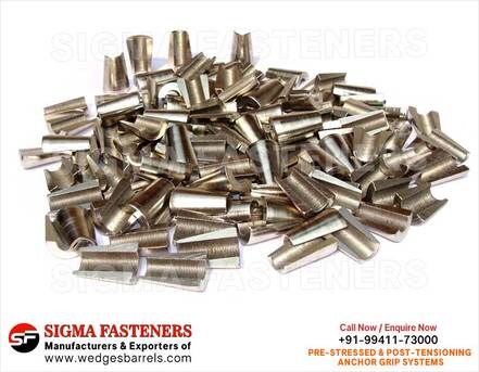 Punjab, Business, Post Tensioning Wedges And Barrels, Pre Stressed Anchor Grip System, Anchor Heads Plates M