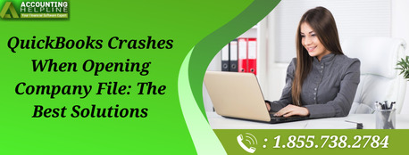 New York, Accounting, Best Solutions For QuickBooks Crashes When Opening Company File