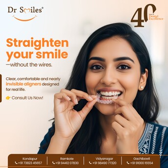 Hyderabad, Dental, Invisalign Aligners In Hyderabad - Dr Smiles