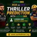 RCB Vs KKR Thriller Prediction With Lotus365 Login And Match Analysis