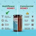 INR 520,  Buy Multiflora Honey 1kg Online At Best Price