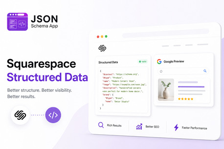 New Delhi, Technical, Advanced Squarespace Structured Data Setup - JSON Schema App