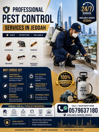 Jeddah, Pest Control, Best Pest Control Services In Jeddah
