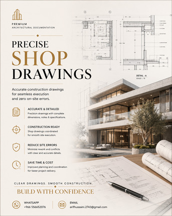 Jeddah, Job Seekers, Professional Shop Drawing Services For Construction Projects.
