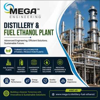 Pune, Industrial Machinery, INR 2000,  Distillery & Fuel Ethanol Plant Solutions By Mega Engineering