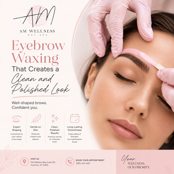 New York, Beautician, Eyebrow Waxing That Creates A Clean And Polished Look