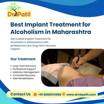 Mumbai, Medical, Best Implant Treatment For Alcoholism In Maharashtra