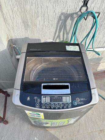 Al Rawdah, Appliances, SAR 450,  Reliable LG 8.5kg Top Load Washing Machine (Inverter Direct Drive) - Used