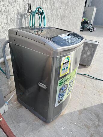 Al Rawdah, Appliances, SAR 450,  Reliable LG 8.5kg Top Load Washing Machine (Inverter Direct Drive) - Used