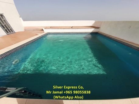 Mangaf, Apartments, Flats, Houses & Villas, KWD 450/month,  3 BR,  150 Sq. Meter,  3 Bedroom With Swimming Pool Apartment For Rent In Mangaf.