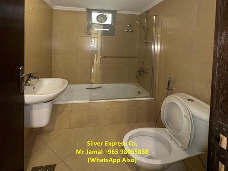 Mangaf, Apartments, Flats, Houses & Villas, KWD 450/month,  3 BR,  150 Sq. Meter,  3 Bedroom With Swimming Pool Apartment For Rent In Mangaf.
