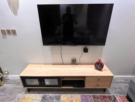 Riyadh, Appliances, SAR 1800,  TCL 55 Inch Smart TV + TV Unit