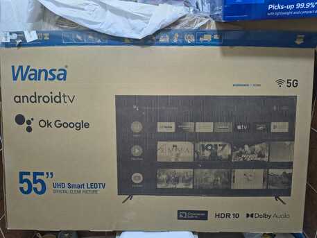 Al Murabba, Electronics, SAR 600,  Wansa 55 Inch UHD LED Smart TV