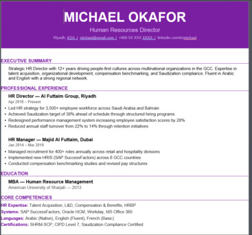 Riyadh, Jobs, Limited Free CV Templates &mdash; Download Before They