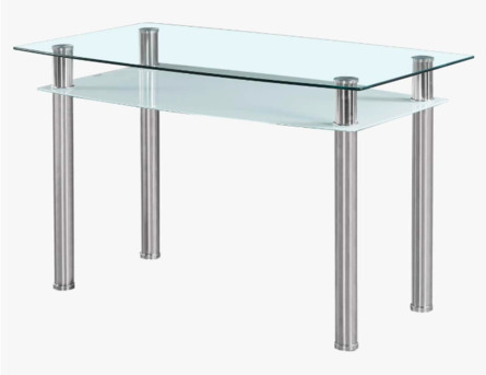 Jeddah, Furniture, SAR 400,  Dining Table 2 Tier Memphis Glass (Homebox)