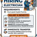 Urgent Need Electrition Technician