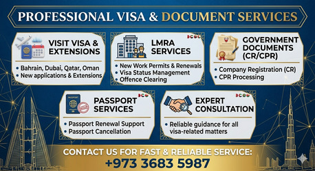 Dhaka, Travel, Visit Visa For Bahrain Dubai Qatar And Other Documents Service