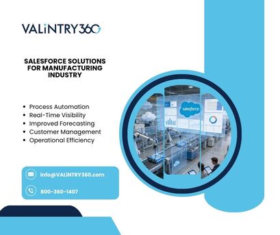 New York, Software Development, Salesforce Solutions For Manufacturing Industry