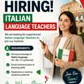 We Are Looking For Experienced Italian Language Teacher