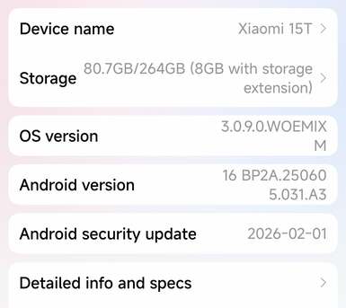 Khobar, Mobile Phones, SAR 1300,  For Sale: Xiaomi 15T Dual Sim + E-sim 12 GB Ram, 256 GB 5G Global Version