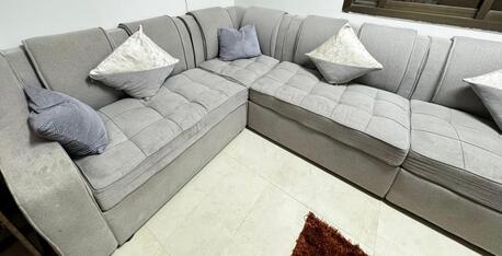 Jubail, Furniture, SAR 500,  Elegant L-Shaped Sofa For Sale
