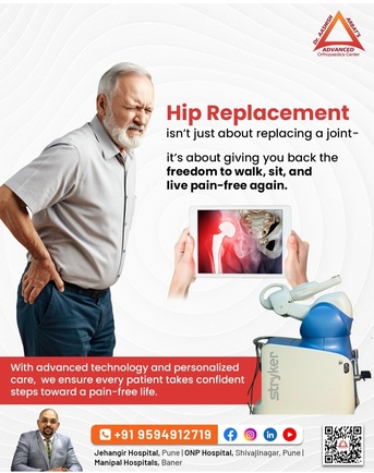 Pune, Health, Best Robotic Hip Replacement  Hospital In   Pune  - Dr. Aashish Arbat